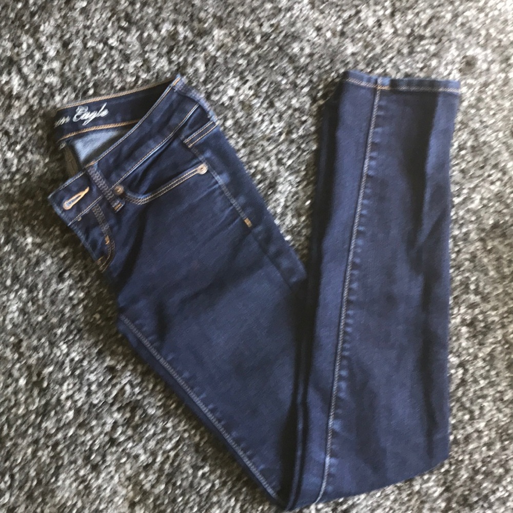 American Eagle Dark Wash Skinny Jeans